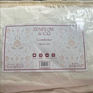 Cream Comforter - Queen Size